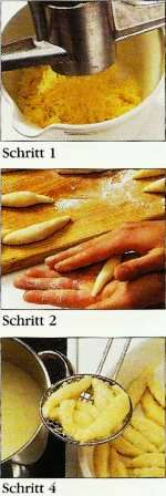Böhmische Kartoffelnudeln 